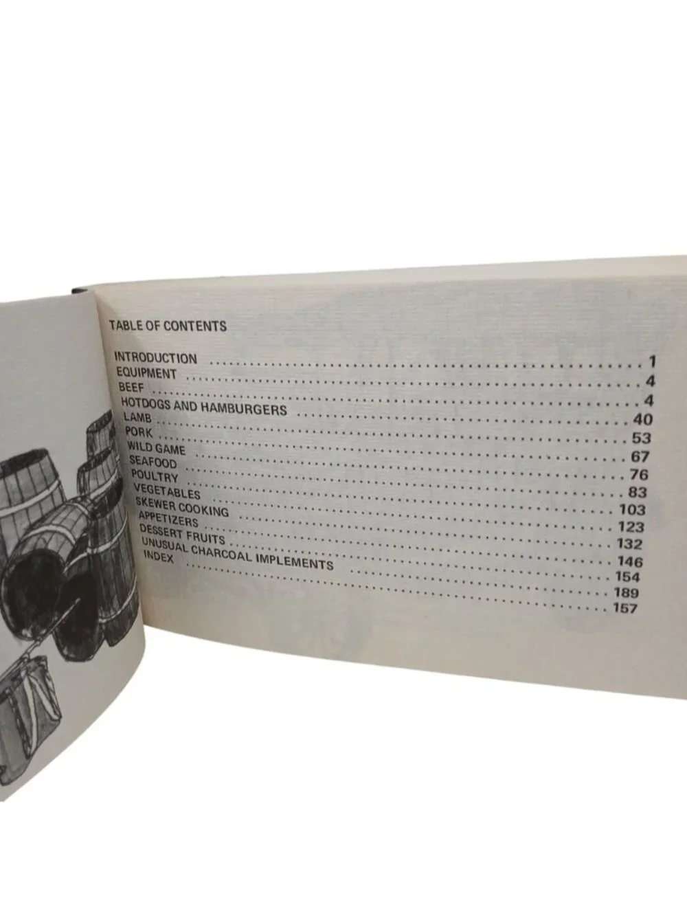 Charcoal Cookbook Ed Callahan 1970 VTG BBQ Grilling Recipes & Tips PB #H-1